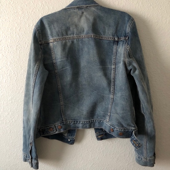 Rock Bottom Price! GAP Jean Jacket L - Picture 4 of 4